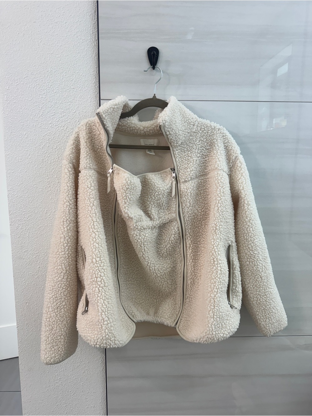 H&M Mama Before & After Baby Wearing Fleece Jacket